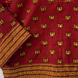 Lotus Ajrak Blouse