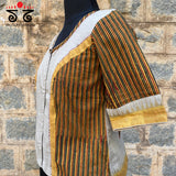 Radha Krishna Pen Kalamkari Crop Top
