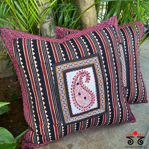 Paisley Bagh Cushion Cover - Set of Two!