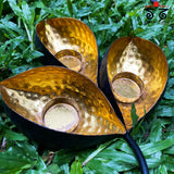 Hammered Antique Candle Holder
