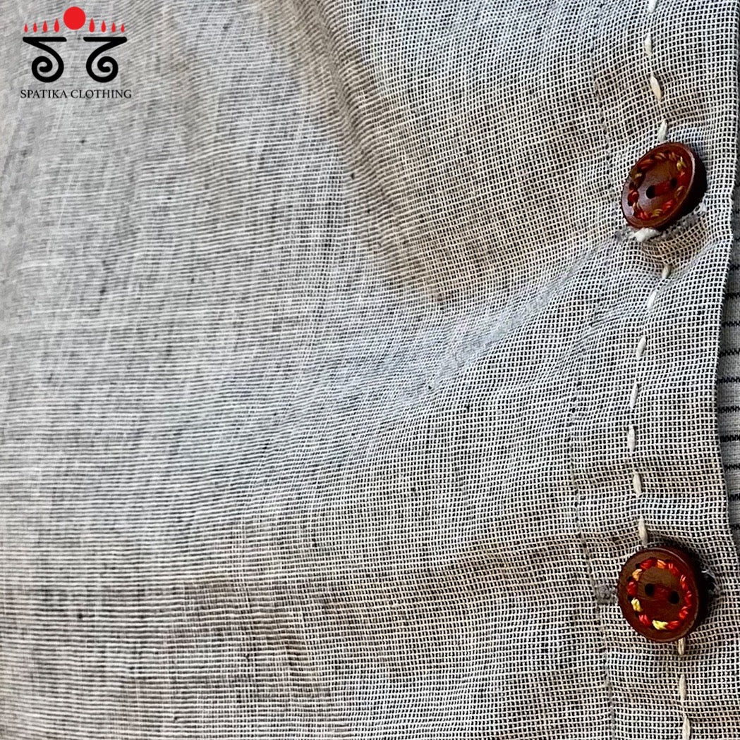 Anti - Fit Jamdhani Tunic