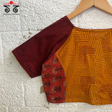 Ajrak Hand - Blockprinted Blouse