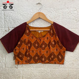 Ajrak Hand - Blockprinted Blouse