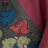 Pen Kalamkari Handcrafted Blouse