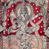 Kalinga Krishna Pen Kalamkari Long Blouse