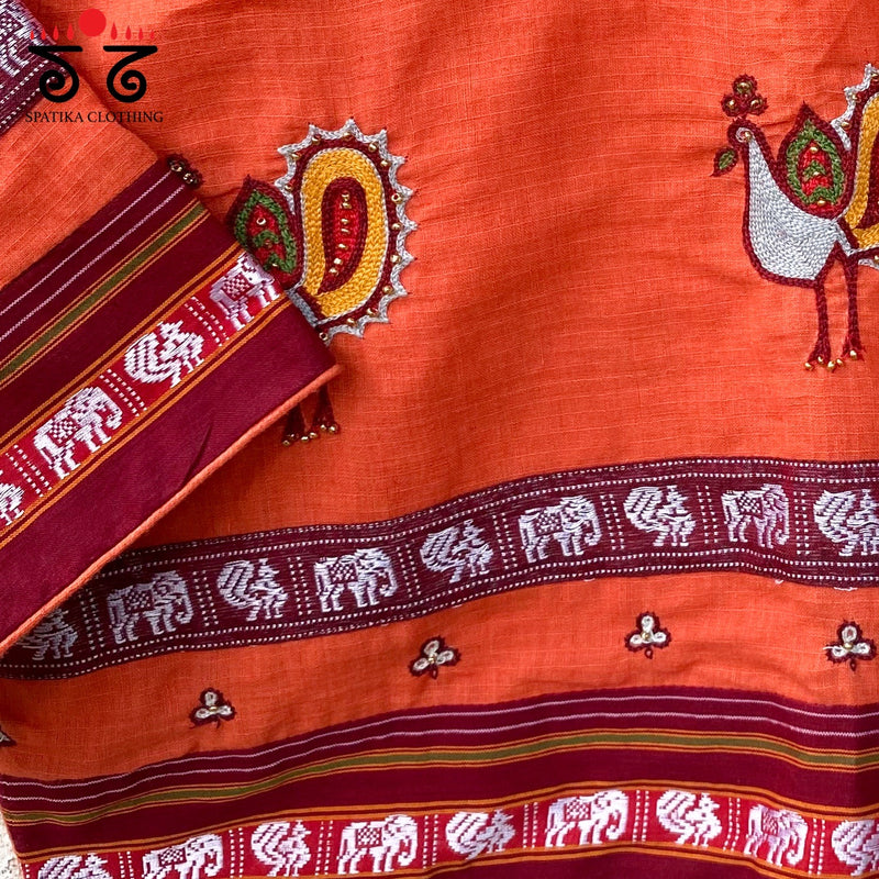 Morni - Hand Embroidered Blouse