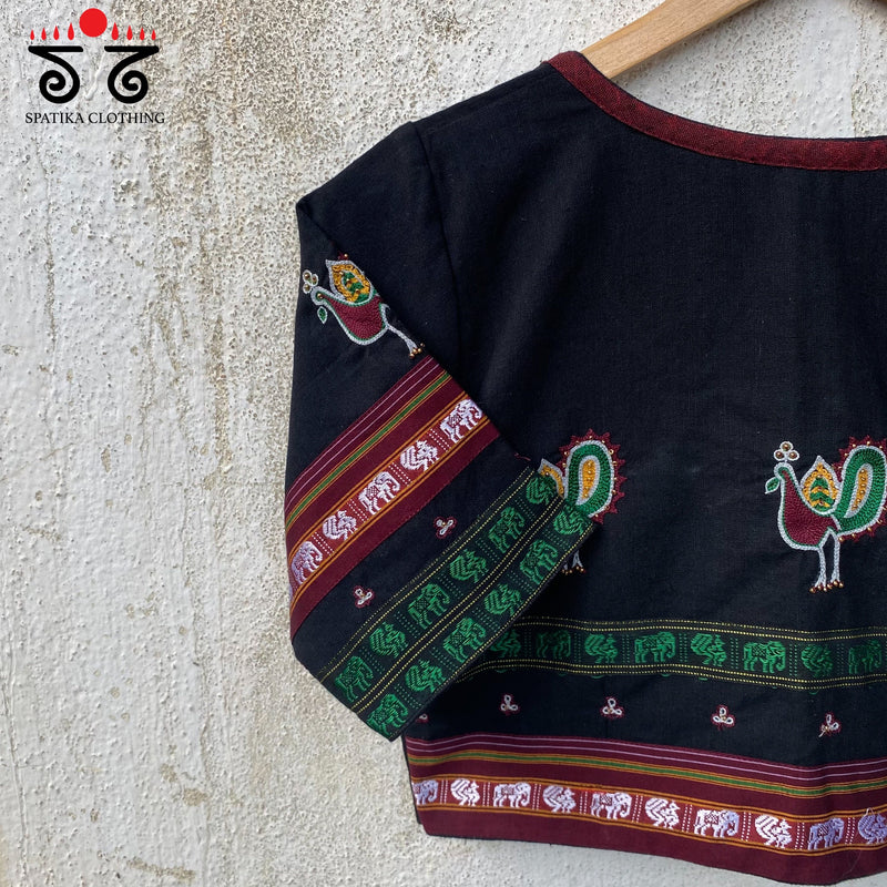 Morni - Hand Embroidered Blouse