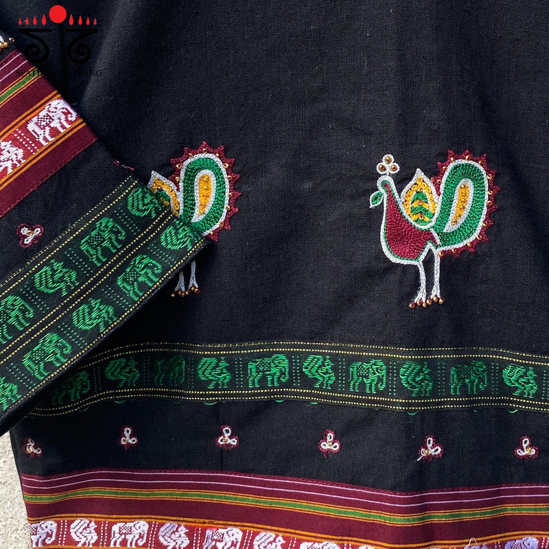 Morni - Hand Embroidered Blouse