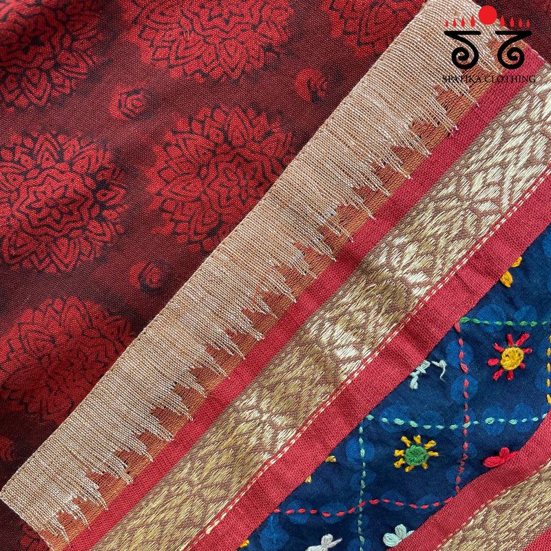Hand Block Printed Lambani Blouse