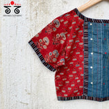 Ajrak Pintucked Blouse