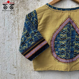 Ponduru Ajrak Patchwork Blouse