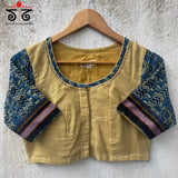 Ponduru Ajrak Patchwork Blouse