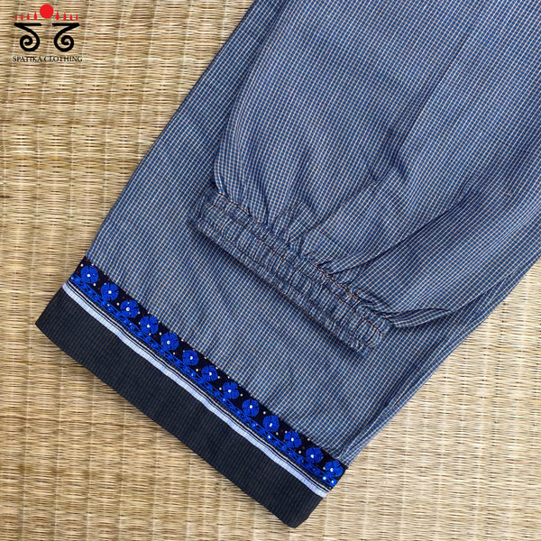 Hand Embroidered Ilkal Pant