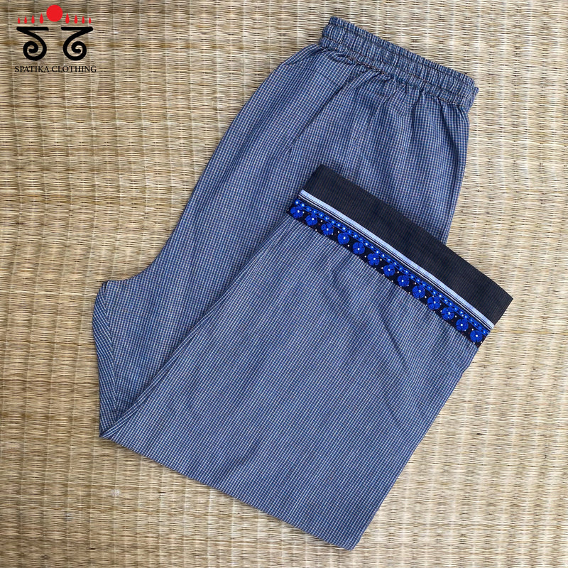 Hand Embroidered Ilkal Pant