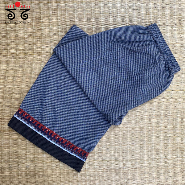 Hand Embroidered Ilkal Pant
