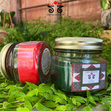 Scented Christmas Jar Candles Set of Two!