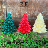 Christmas Tree - Candles Set of Three!