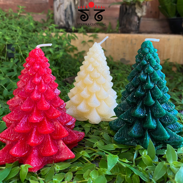 Christmas Tree - Candles Set of Three!
