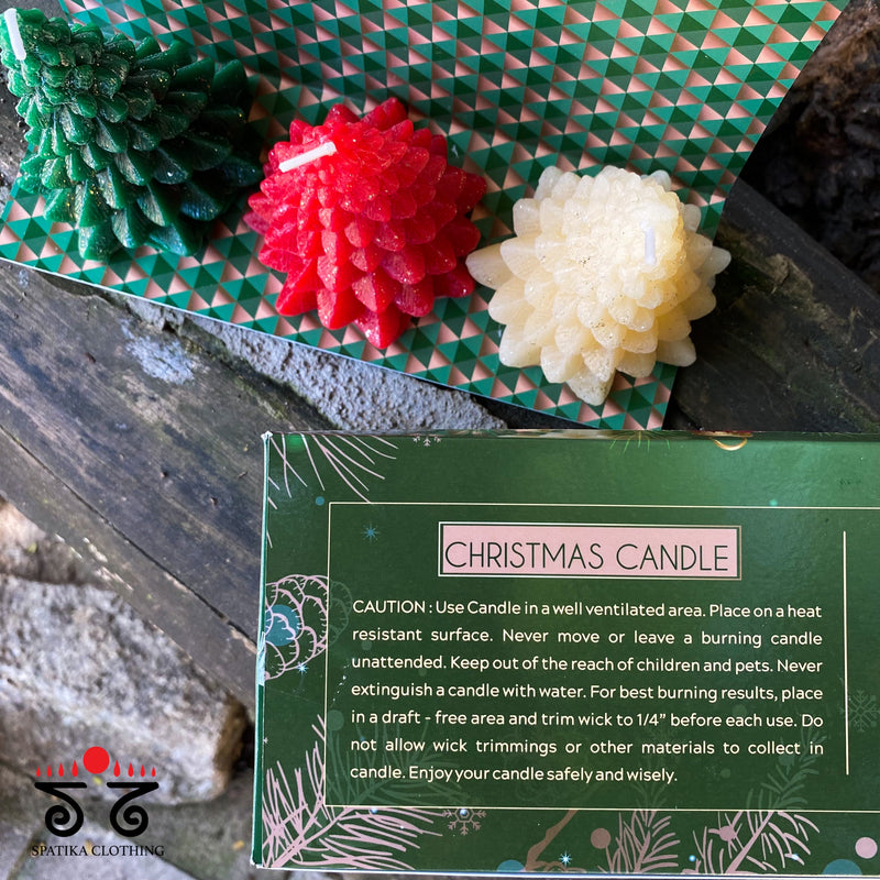 Christmas Tree - Candles Set of Three!