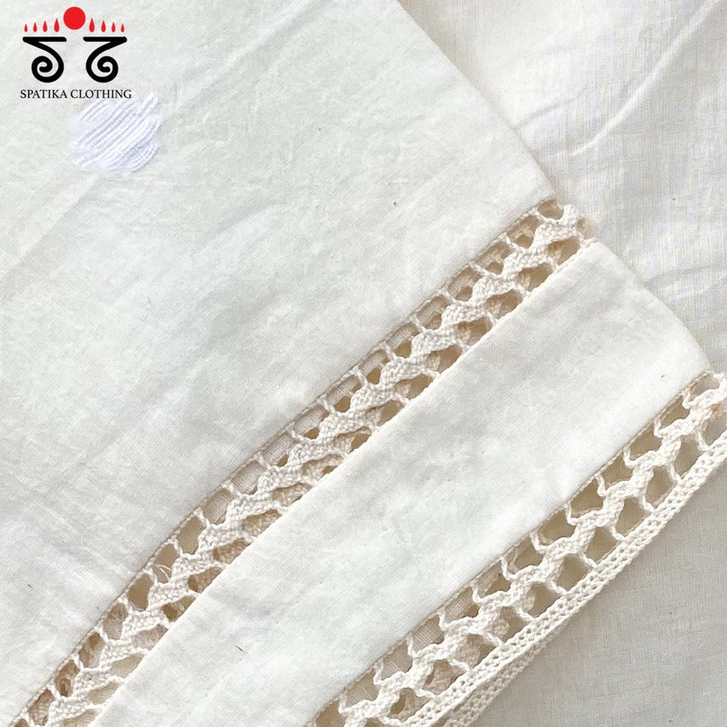 Jamdhani Lace Blouse