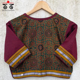 Ajrak Khun Blouse