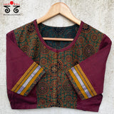 Ajrak Khun Blouse