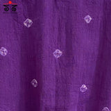 Bandhani Frilled Sleeveless Blouse