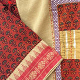 Ajrak Ponduru Patchwork Blouse