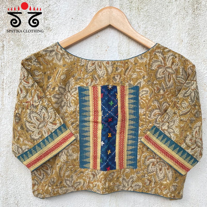 Natural Dyed Kalamkari Lambani Blouse