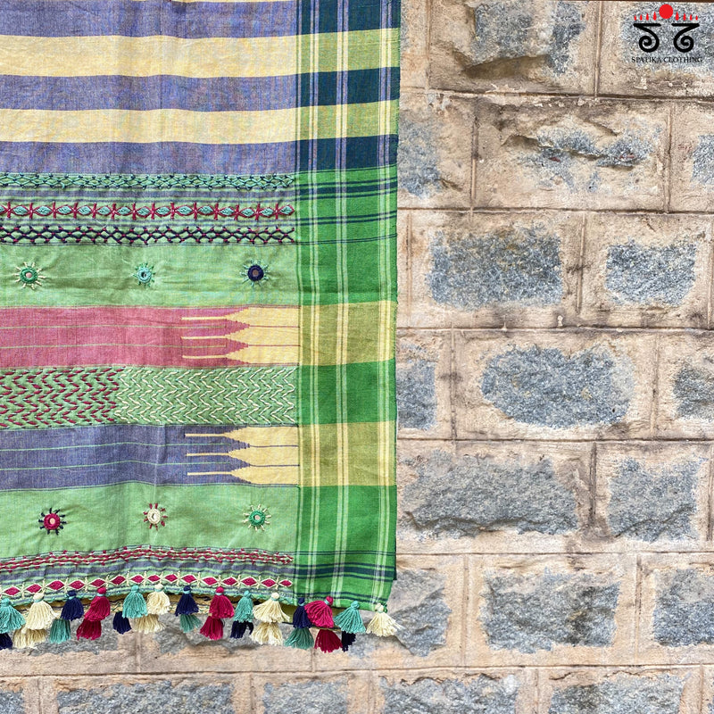 Lambani Hand - Embroidered Dupatta
