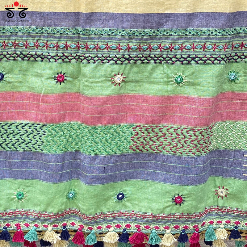 Lambani Hand - Embroidered Dupatta