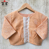 Chikankari Handwoven Cotton Blouse