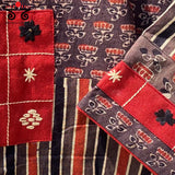 Ajrak Collage Blouse
