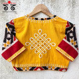 Telia Rumal - Kolam Blouse