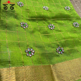 Mangalgiri Silk Cotton Blouse Fabric