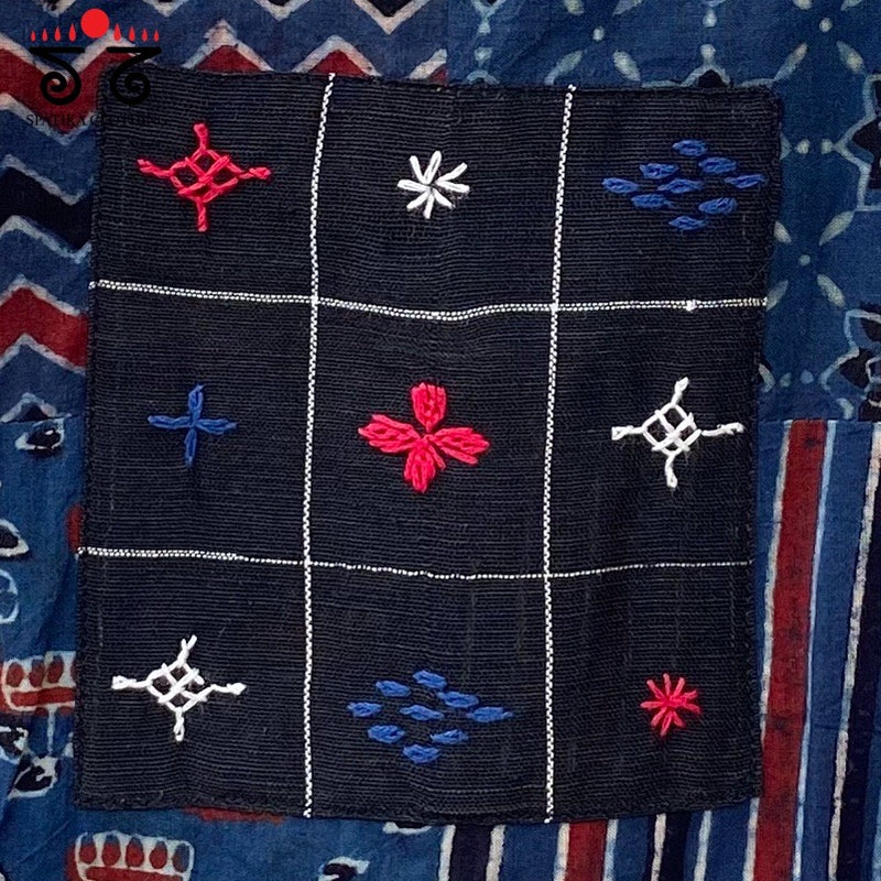 Ajrak Collage Blouse