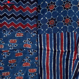 Ajrak Collage Blouse