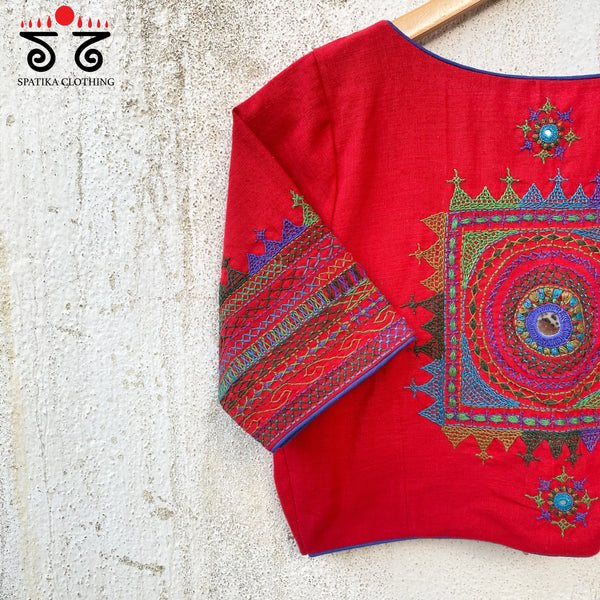 Lambani Hand Crafted Blouse - BestSeller!!