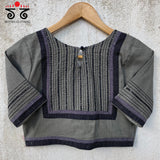 Hand - Embroidered Mirror Work Blouse