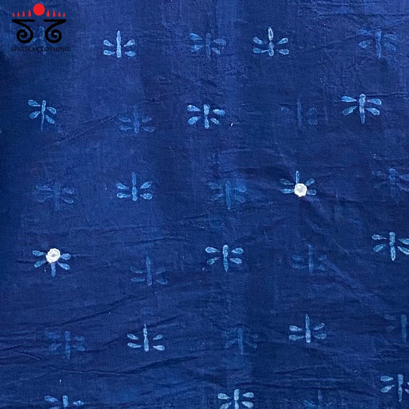 Dragonfly Hand Blockprinted Blouse