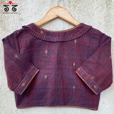 Jamdhani Frilled Blouse