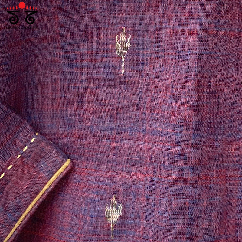 Jamdhani Frilled Blouse