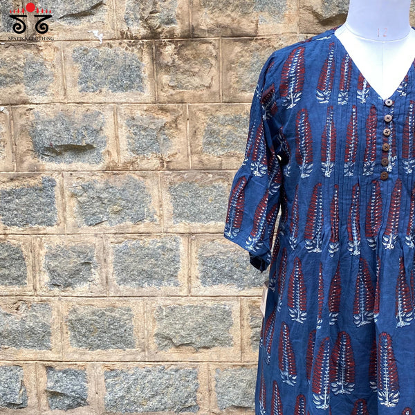 Ajrak Hand - Blockprinted Tunic