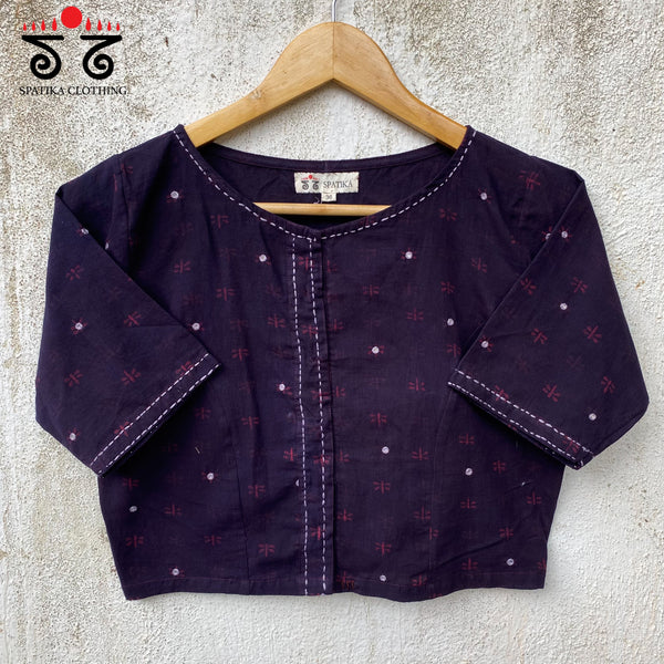 Dragonfly Hand Blockprinted Blouse