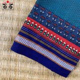 Hand- Embroidered Khun Blouse Fabric