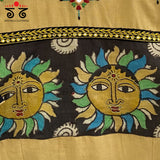 Pen Kalamkari  Zardosi Blouse