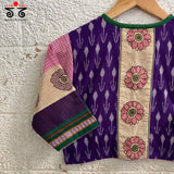 Ikat - Pen Kalamkari Handcrafted Blouse