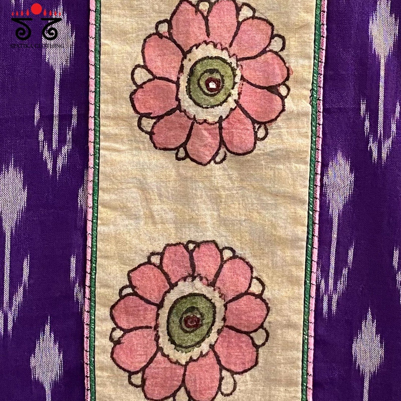 Ikat - Pen Kalamkari Handcrafted Blouse