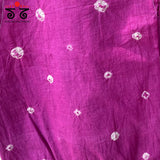 Bandhani Frilled Sleeveless Blouse