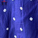 Bandhani Frilled Sleeveless Blouse